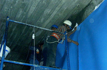 Gosb Su Deposu Pvc Membran Kaplama Uygulamas