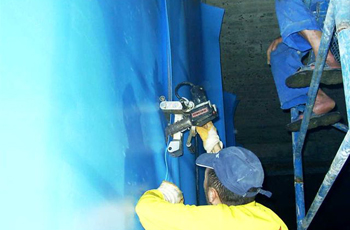 Gosb Su Deposu Pvc Membran Kaplama Uygulamas